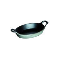 Staub 12.5 Inch Oval Roasting Dish, Black Matte