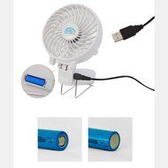 iwish The newest style Protable Rechargeable Folding Mini USB Fan Battery Operated Electric Personal Handheld... N11