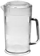 Cambro PC64CW 64 oz Capacity, Camwear Clear Polycarbonate Covered Pitcher (2 PACK)