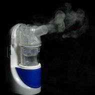 Portable Handheld Steam Inhaler / Steam Vaporizer / Personal Steam Inhaler With 2 Masks (1 Adult Size, 1 Children... N5