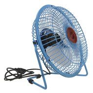 Bao Xin 360 Degrees Rotating USB Powered Tabletop Fan Mini Metal Electric Fan for Summer, Work, Office, Pc, Notebook... N53