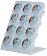 Coffee Pod (K-Cup) Countertop Stand in Acrylic (Black) by Nicom&reg;
