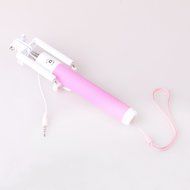 Evtech(tm) Mini Foldable Selfie Stick with Wired Control [Installed, Bttery Free, No Bluetooth] for Smart Mobil... N4
