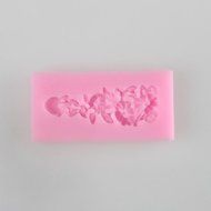 Y&amp;XL&amp;H Flower Shaped Fondant Cake Chocolate Silicone Mold, Decoration Tools Bakeware