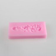 Y&amp;XL&amp;H Flower Shaped Fondant Cake Chocolate Silicone Mold, Decoration Tools Bakeware N2