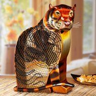 Deco Breeze Bengal Tiger Figurine Fan N3
