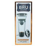 Cool Gear BRU Single Serve Iced Coffee Cold Brew System, 22 OZ. Capacity | 5.04" L x 5.04" W x 13.27" H