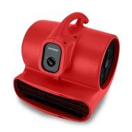 XPOWER X-600A 1/3 HP 2400 CFM 3 Speed Air Mover with GFCI Outlets for Daisy Chain, 3.8-Amp N12