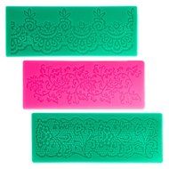 My Cake Tool Set of 3 Silicone Molds for Cake Decorating N2