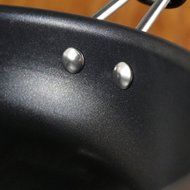 Yaheeda Fry Egg Pan Cookware,Wrought Iron Non-Stick Coating Induction Compatible Bottom Cooker,Diameter 22cm/8.7" N7