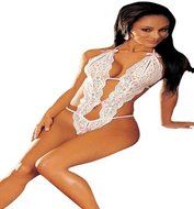 Underwear, PHOTNO Lace Lady Underwear Nightwear Sleepwear Babydoll Dress Jumpsuits lingerie