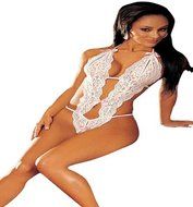 Underwear, PHOTNO Lace Lady Underwear Nightwear Sleepwear Babydoll Dress Jumpsuits lingerie N3