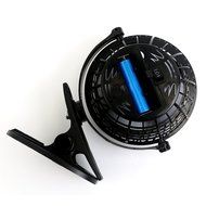 Honeyall Ajustable Clip On USB Fan Quiteness,Rechargeable Battery/USB Powered on(Black) N12