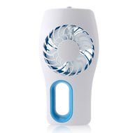 Baaaq Handheld Water Misting Fan with Cooling Mist Humidifier for Beauty, Home, Office and Travel (Blue) N7