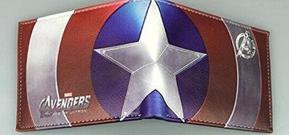 Captain America's Wallet Anime Fans Wallet 9M89 Anime collectors N8