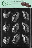 Cybrtrayd N048 Nautical Candy Mold Chocolate, Shell Assortment