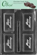 Cybrtrayd BC006 Happy Anniversary Business Card Chocolate Candy Mold