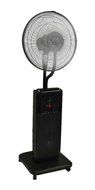 Sunheat CoolZone CZ500 Ultrasonic Dry Misting Fan With Bluetooth Technology, Black