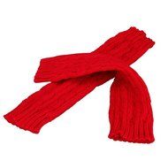 Long Fingerless Gloves,Morecome Winter Wrist Arm Hand Warmer Knitted Mitten (Black)