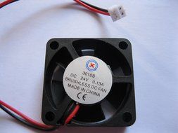 4 Pcs Brushless DC Cooling 5 Blade Fan 3010 24V 30x30x10mm 2pin Skywalking