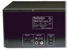 Technics SL-PD6 5-CD Changer (Discontinued by Manufacturer)
