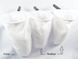 Ticoland Colador (Bolsa),Costa Rica Handmade Reusable Flannel Cloth Coffee Filter,Coffee Sock with Wooden Handle...