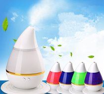 Uto Art Drop Shape Cool Mist Ultrasonic Humidifier with 250 ML 4 Color Available (250ML, Purple) N3