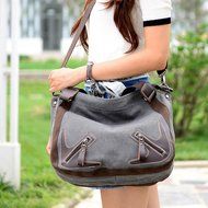 AutumnFall Women Fashion Handbag Shoulder Bag Large Tote Ladies Purse (Blue) N12