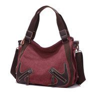 AutumnFall Women Fashion Handbag Shoulder Bag Large Tote Ladies Purse (Blue) N13
