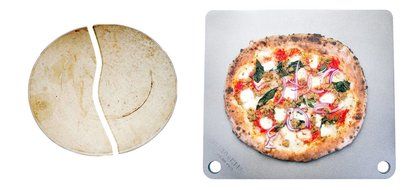 NerdChef Steel Stone - High-Performance Baking Surface for Pizza (.25" Thick - Standard) N3
