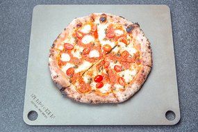 NerdChef Steel Stone - High-Performance Baking Surface for Pizza (.25" Thick - Standard) N4
