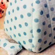 KAKA(TM) Pets Cute Warm Bed Dogs Sleeping House Pink Color Rose Dots M N15