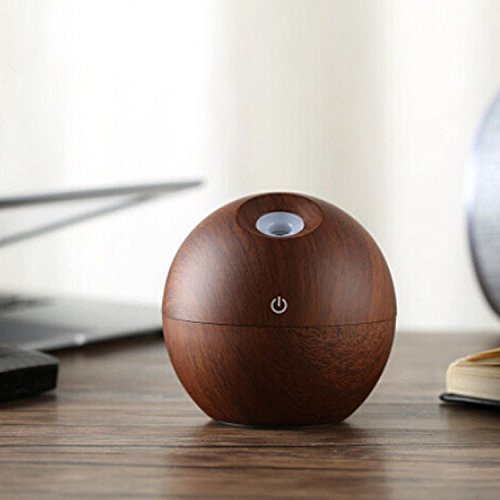 Mini Aroma Diffuser Mist Maker Essential Oil Ultrasonic Humidifier Ionizer Atomizer with USB Lamp ,A6 N4