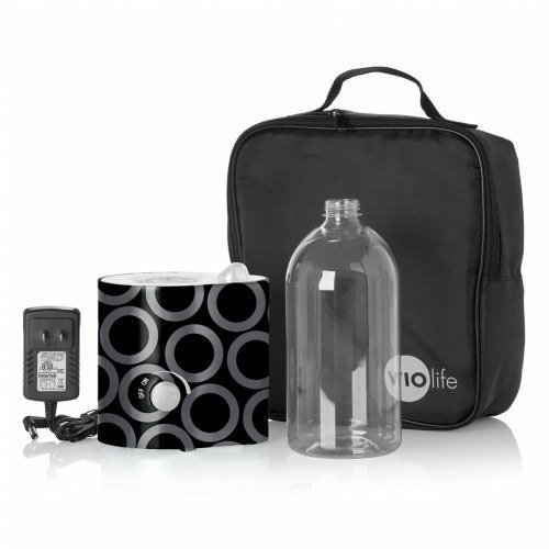 Violife VMH501KIT Personal Humidifier with Pouch and Water Bottle, Charcoal