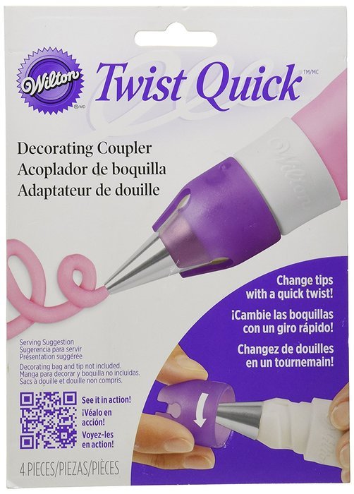 Wilton 411-7367 Quick Change Coupler for Food Decoration