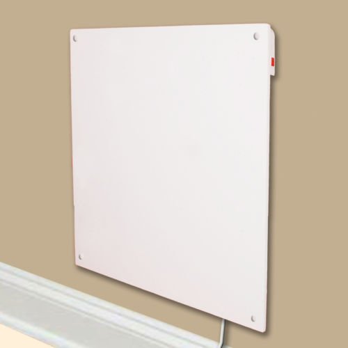 Kissemoji Wall Mounted Electric Heater, Heat Reflector, 400 Watt