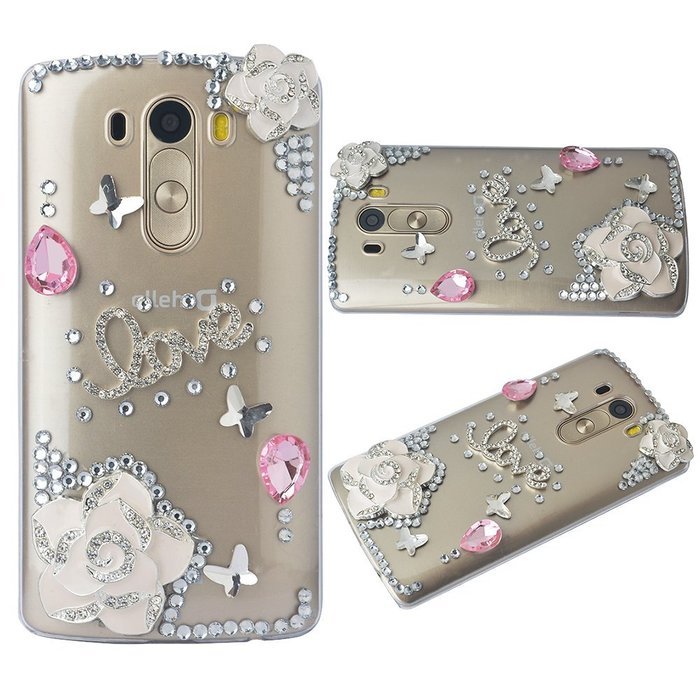 LG Stylo 2,LG Stylo 2 Plus/LG Stylus 2 Plus/K530/ MS550 Case,Yaheeda [Luxurious Series] 3D Handmade Shiny Crystal... N42