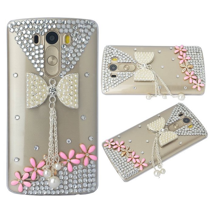 LG Stylo 2,LG Stylo 2 Plus/LG Stylus 2 Plus/K530/ MS550 Case,Yaheeda [Luxurious Series] 3D Handmade Shiny Crystal... N43