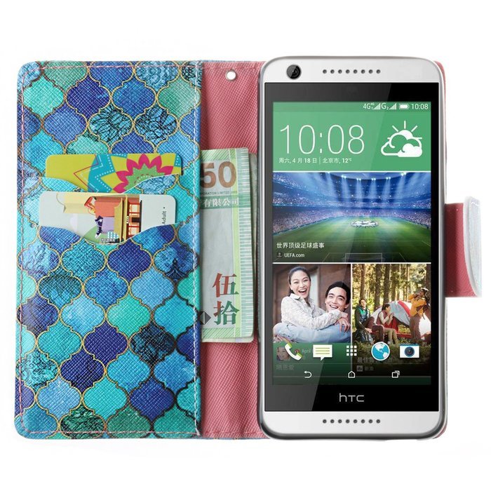 HTC Desire 626 Case, HTC 626S Case, Yaheeda PU Leather Wallet Case Cover for HTC Desire 626 626S A22 With Stand... N49