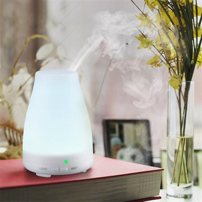 100ml Ultrasonic Aroma Diffuser Cool Mist Aromatherapy Humidifier Color ...