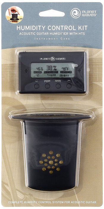 Planet Waves Acoustic Guitar Humidifier with Digital Humidity & Temperature sensor N2