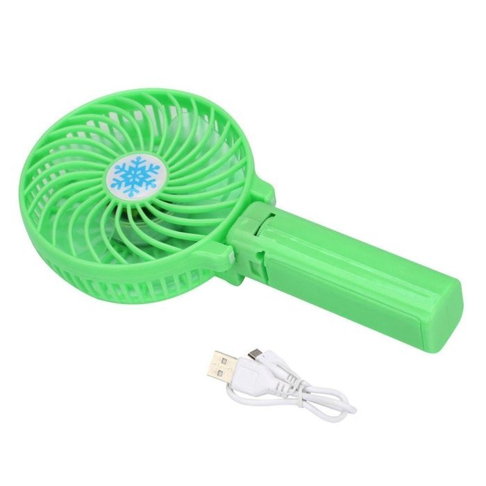 Summer Mini Fan, TOOPOOT Portable Handheld Mini Air Conditioner Cooler Fan with Data cable (black) N23