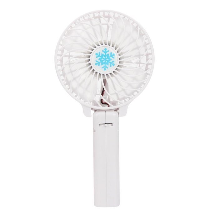 Summer Mini Fan, TOOPOOT Portable Handheld Mini Air Conditioner Cooler Fan with Data cable (black) N25