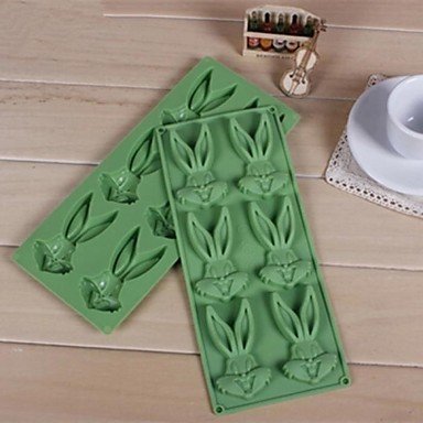 Y&XL&H 6 Hole Little Rabbit Shape Cake Mold