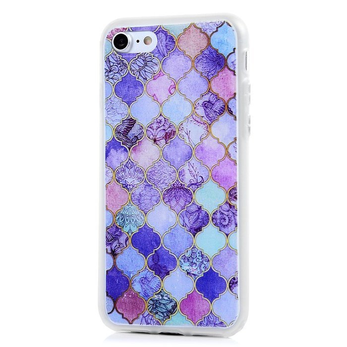 Badalink iPhone 7 TPU Case (4.7") Shockproof Soft TPU Rubber Skin Bumper Case Flexible Easy Grip with 3D Basso-relievo... N59