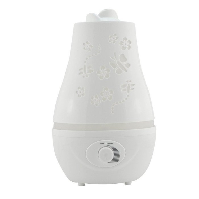 Happy Hours - Ultrasonic Aroma Double Nozzle Humidifier 7 Color LED Lights Changing / Cool Mist Humidifier with... N9