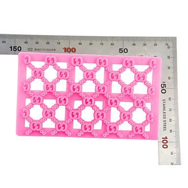 Sher FOUR-C Famous Logo Cake Cutters Cookie Cutter for Cake Fondant Cupcake Decorating Tools Baking Kitchen Accessories