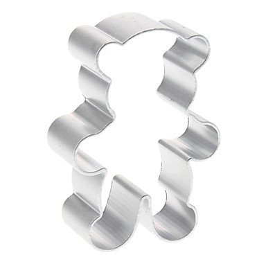BTBALGIT Cute Bear Shaped Aluminum Cookie Biscuit Cutter