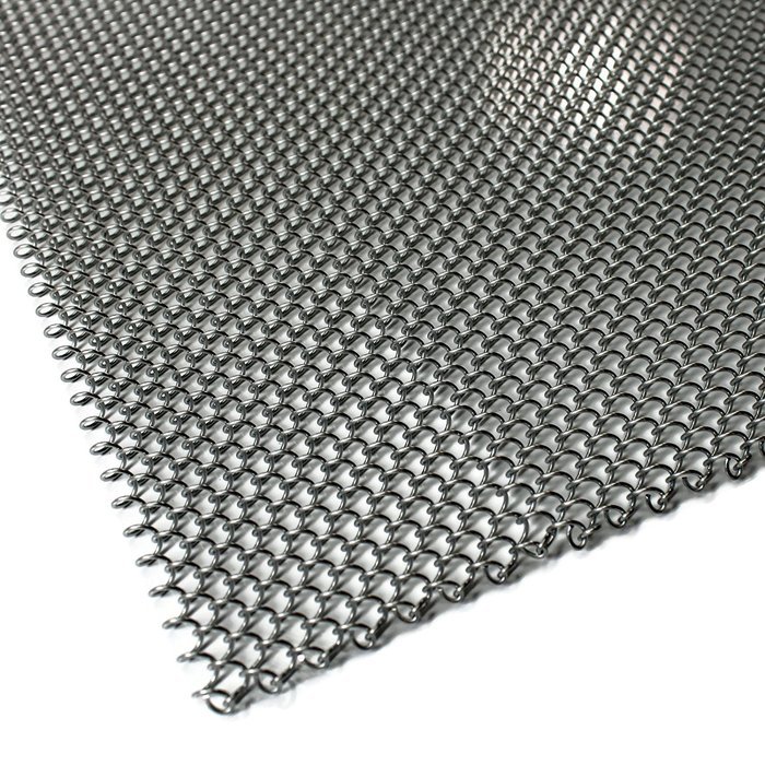 Midwest Hearth Fireplace Screen Mesh Curtain. 2 Panels Each 24" Wide. Includes Screen Pulls. Made in USA (20"... N12