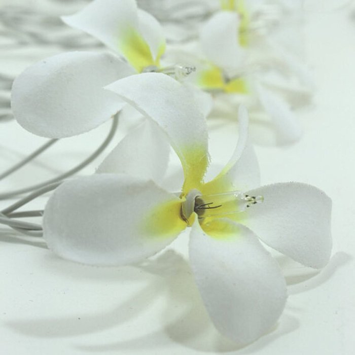 KAKA(TM) Pink Flower Led String Lights with Battery Operated Light for Christmas Wedding Party Garden Lawn Patio... N3